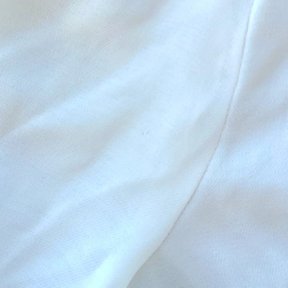 Cream Ruffled Bib Collar Button Down Top - Picture 10 of 10